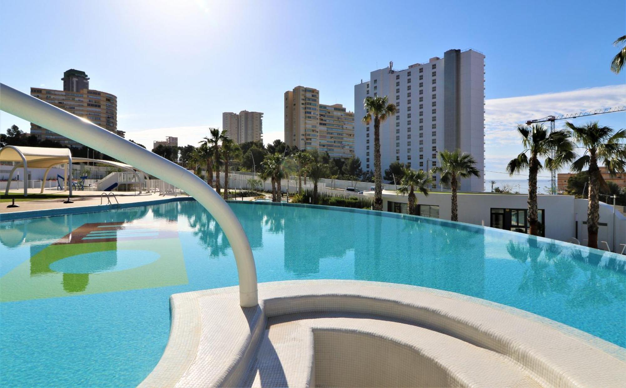 Апартаменты Sunset Waves Siesta Бенидорм Экстерьер фото